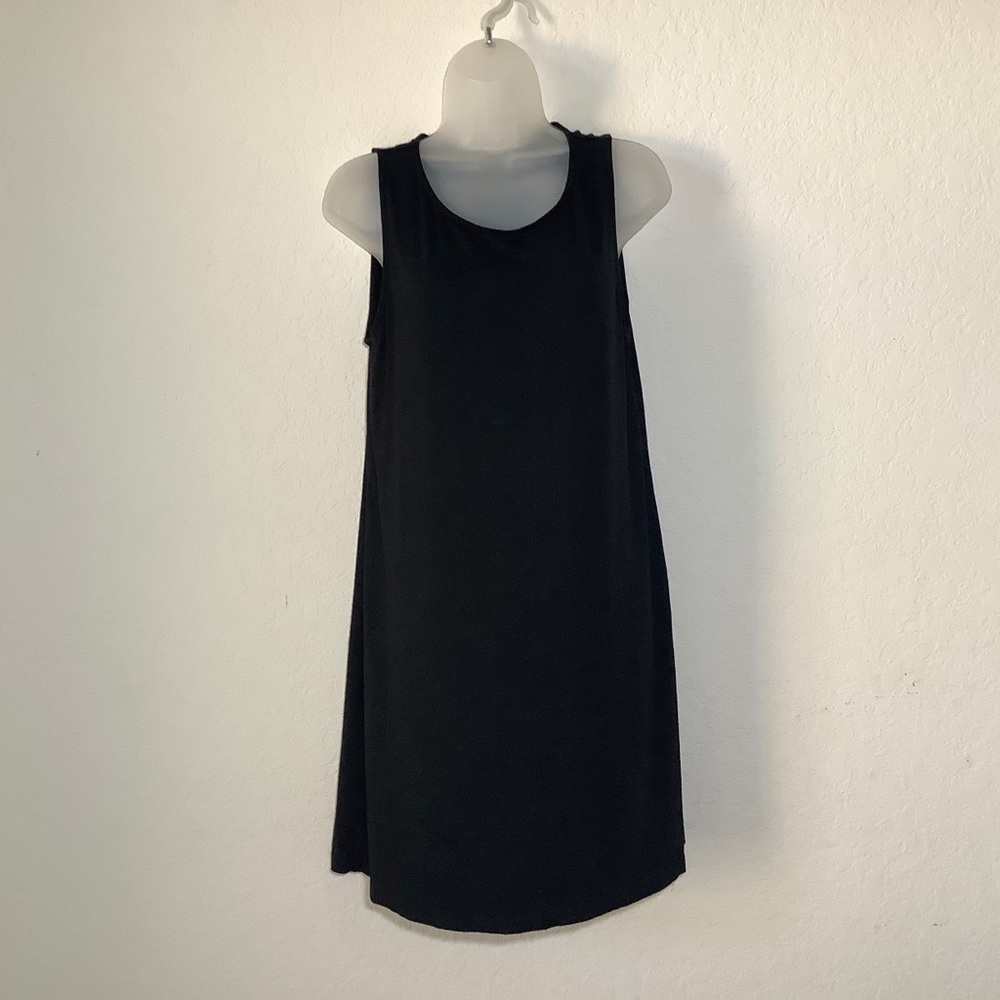 Eileen Fisher Sleeveless Black Dress